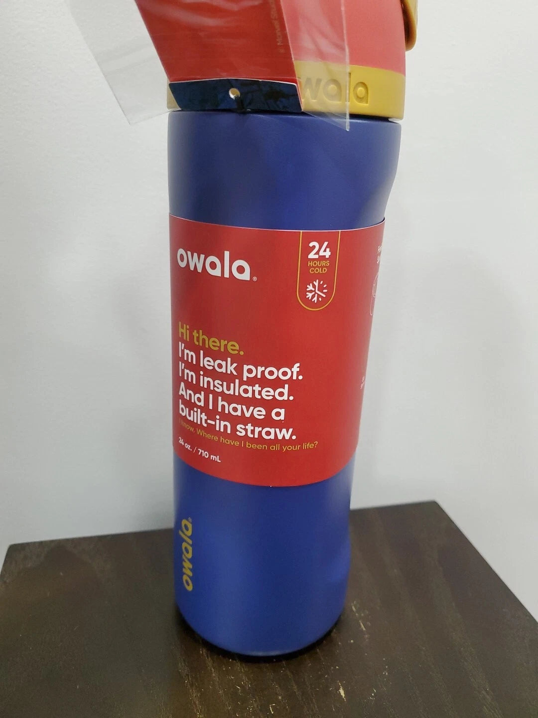 Owala 24oz FreeSip Water Bottle - Captain America