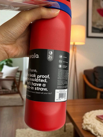 Owala 24oz FreeSip Water Bottle - Spider Man Edition