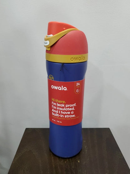 Owala 24oz FreeSip Water Bottle - Captain America