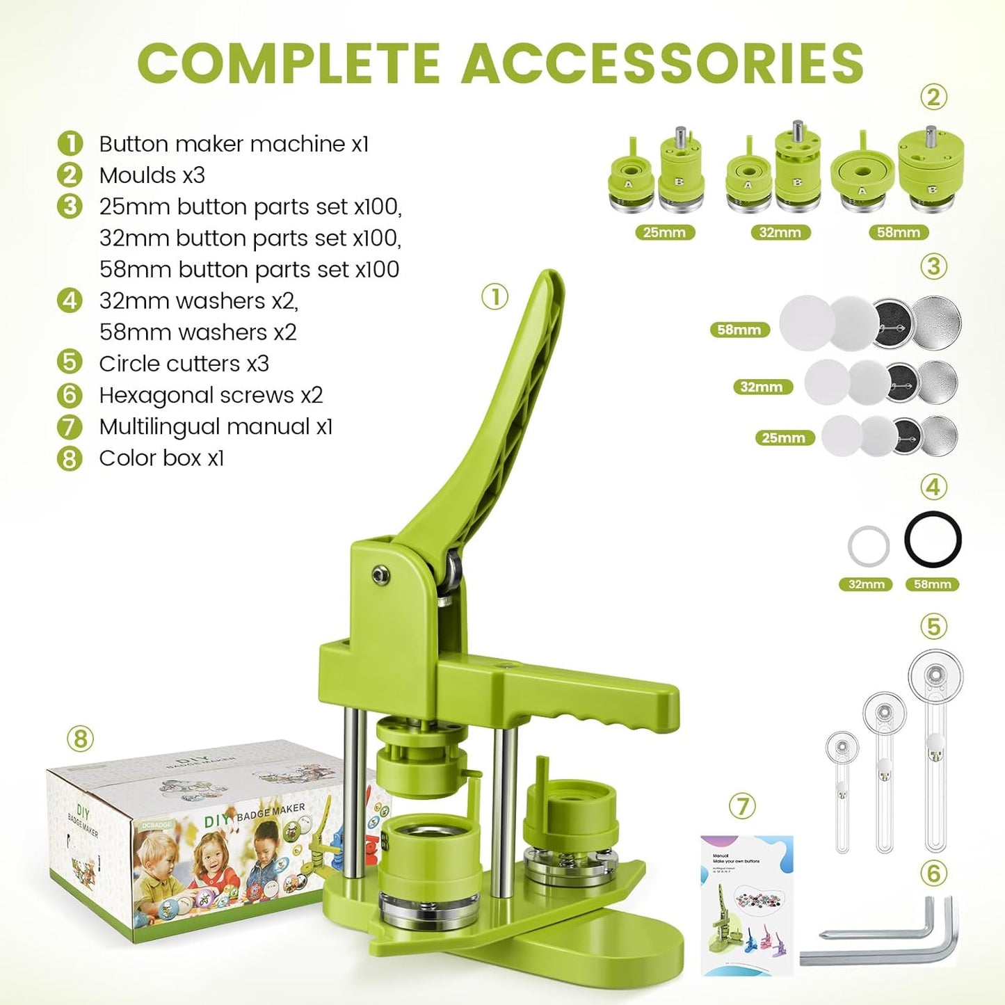BadgeBuddy 3-in-1 Creator Kit