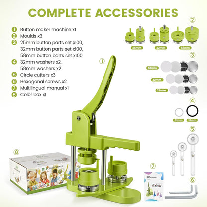 BadgeBuddy 3-in-1 Creator Kit