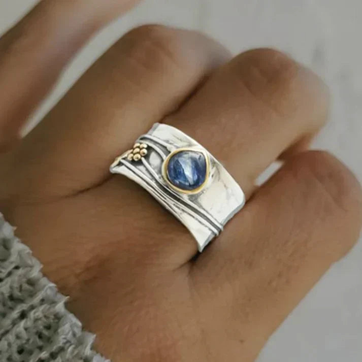 Bohemian Ring with Gemstone