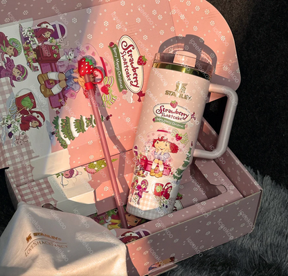 40oz Strawberry Shortcake Tumbler