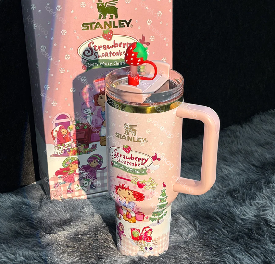 40oz Strawberry Shortcake Tumbler