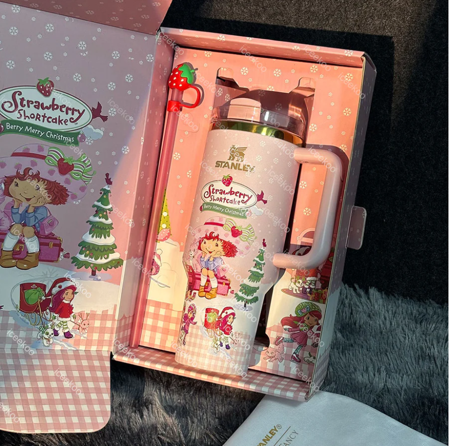 40oz Strawberry Shortcake Tumbler