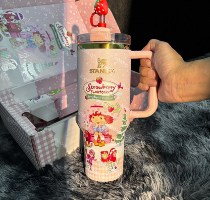 40oz Strawberry Shortcake Tumbler
