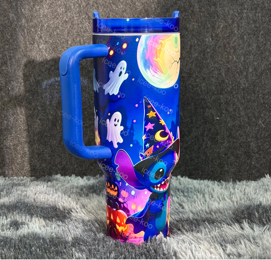 40oz Halloween Magician Stitch Tumbler
