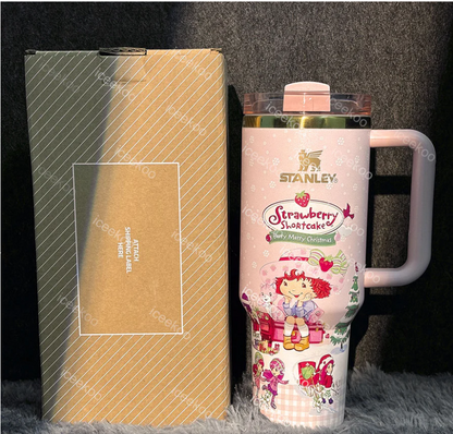 40oz Strawberry Shortcake Tumbler