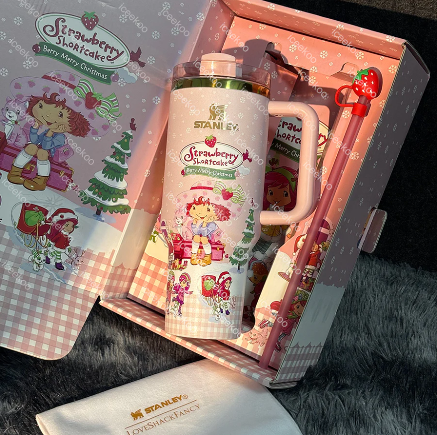 40oz Strawberry Shortcake Tumbler