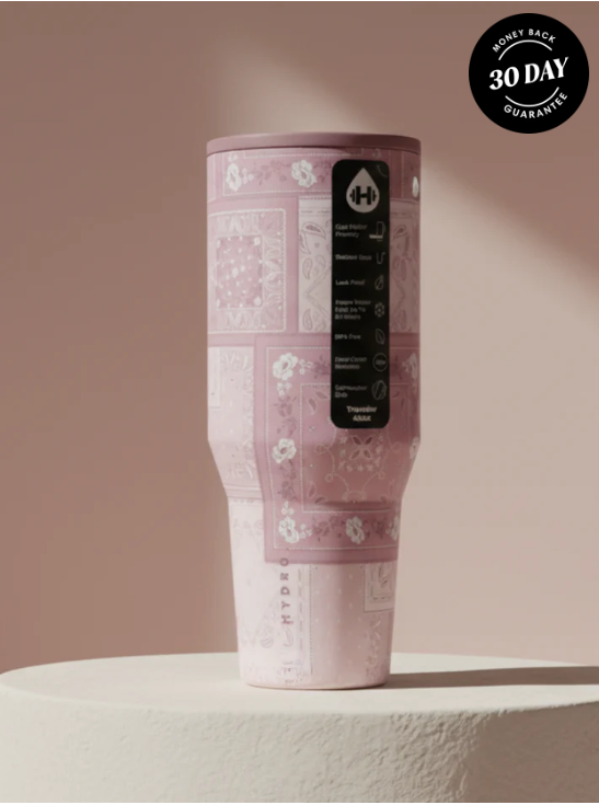 Bandana Hydrojug Traveller 40oz Tumbler