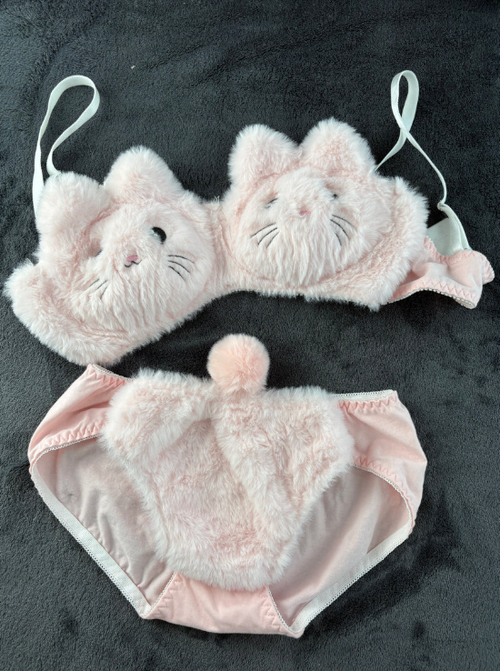 Plushy Set 2 Piece Lingerie Set