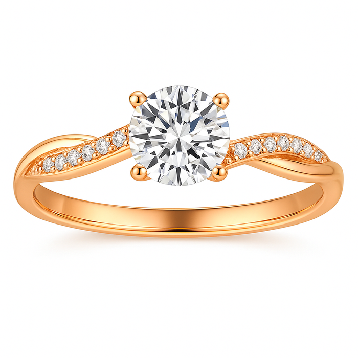 Janes Elegant Gold Ring