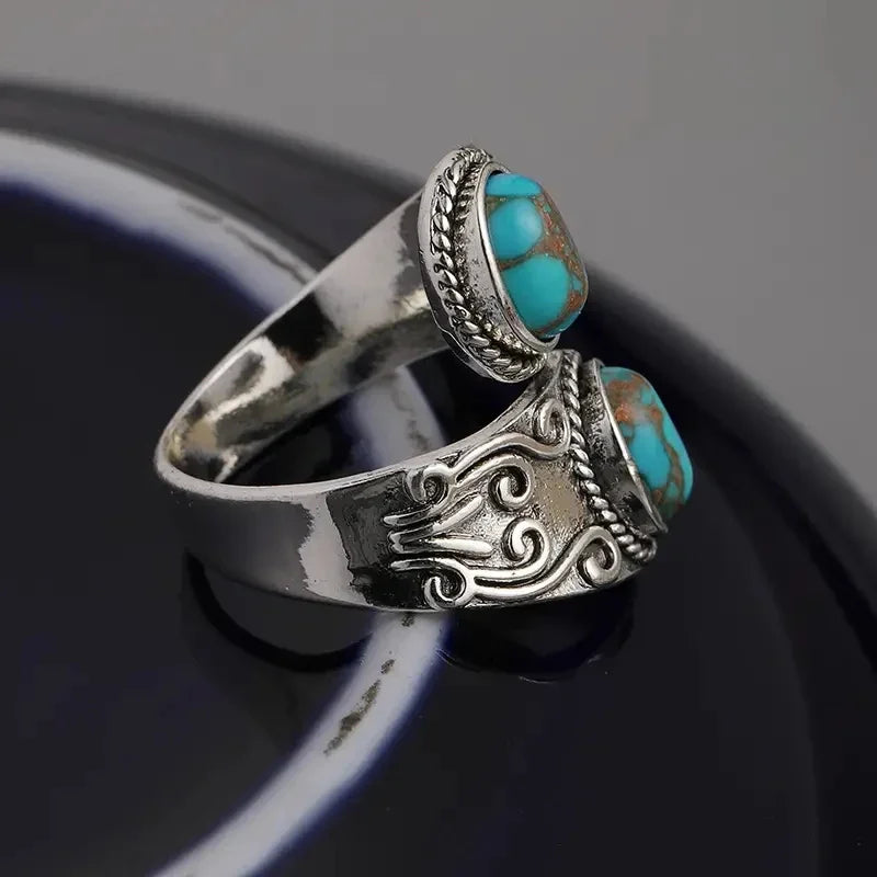 Prestige Silver Turquoise Ring