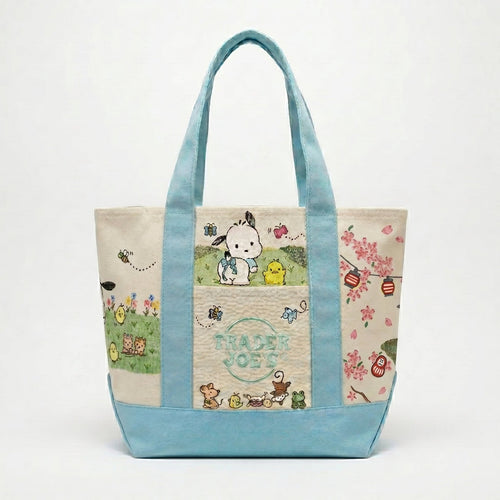 Pochacco x Trader Joe Tote Bags