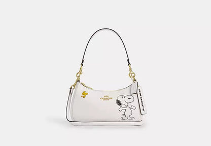 Peanuts Teri Shoulder Bag With Snoopy