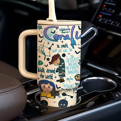 Exclusive Stanley x Coraline 40oz Tumbler