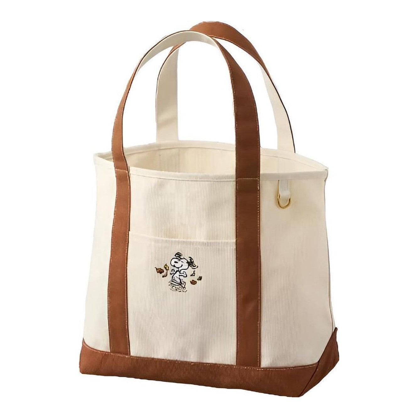 Snoopy Fall Graphic Canvas Tote